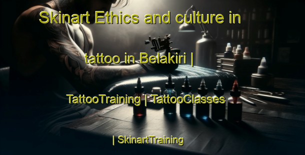 Skinart Ethics and culture in tattoo in Belakiri | TattooTraining | TattooClasses | SkinartTraining-Chad
